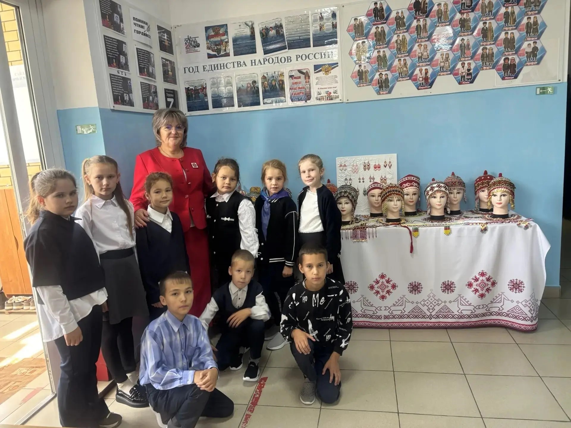Галина Кудряшова проводит урок