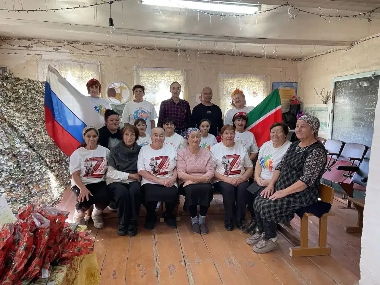 Активные волонтеры поселка Васильевка 