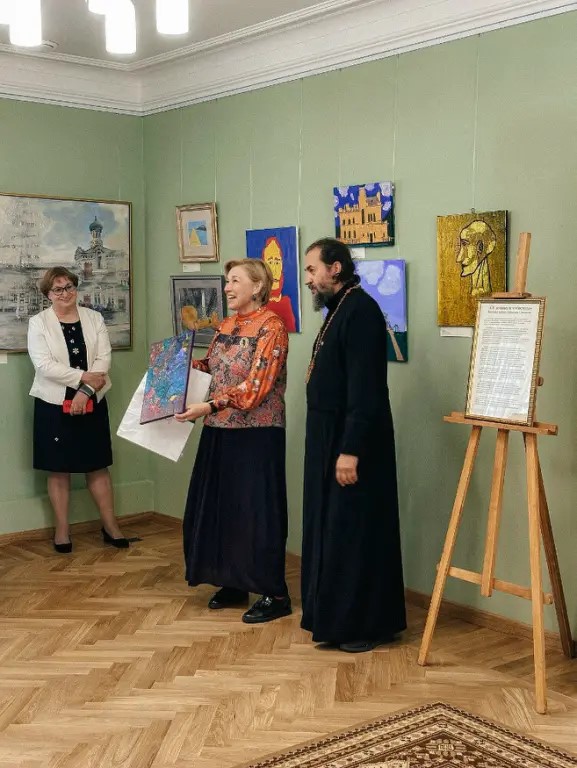Открытие выставки картин иеромонаха Шапорова