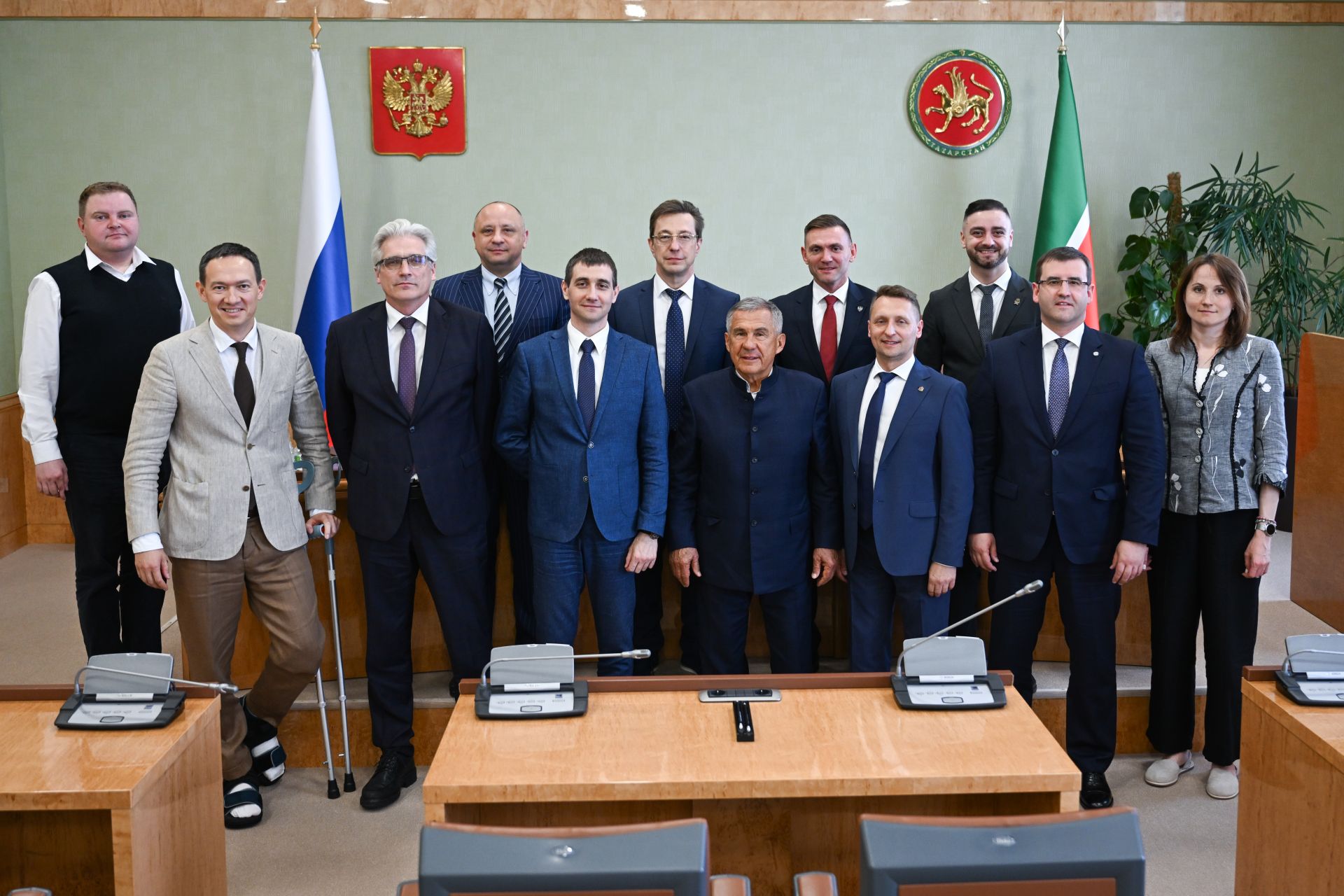 Тутарстан Раисӗ федерацин кадрсен резервӗнче тăракансемпе ӗçлӗ тӗлпулу ирттернӗ