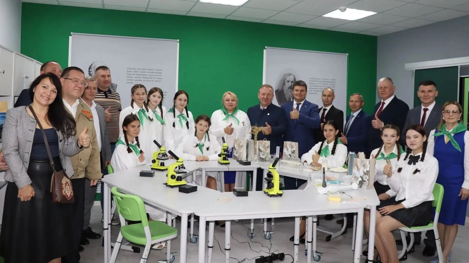 Алексеевски, Аксу, Çӗпрел районӗсенче агротехнологи класӗсем уçăлнă