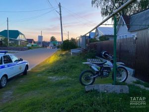 Питбайка пыракан çамрăка курсан автоинспекторсене пӗлтермелле