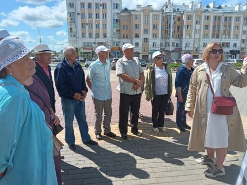 Çӗпрел районӗнчи ветерансем Мордовине çитсе килнӗ