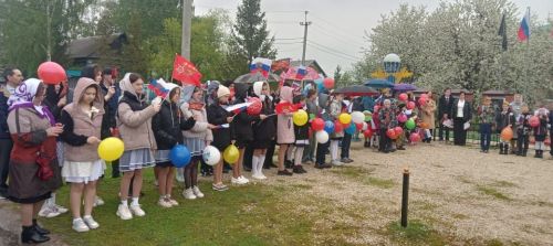 Митинг у обелиска Славы села Новое Ильмово