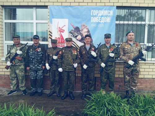 Митинг у обелиска Славы села Новое Ильмово