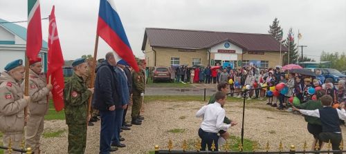 Митинг у обелиска Славы села Новое Ильмово