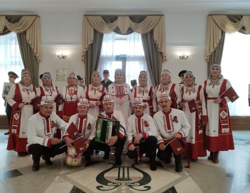 Ветерансем пурнăçра та, сцена çинче те малта