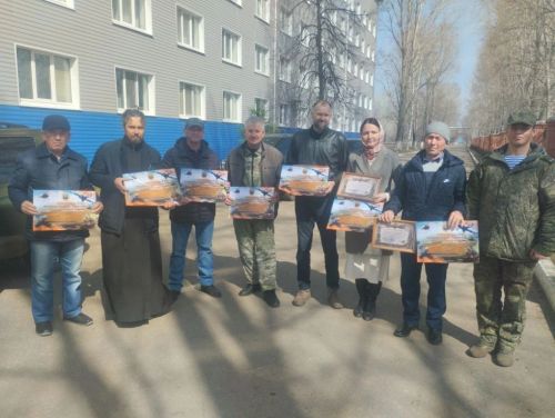 Çӗпрелсем 104-мӗш дивизин салтакӗсене Мăнкунпа саламларӗç
