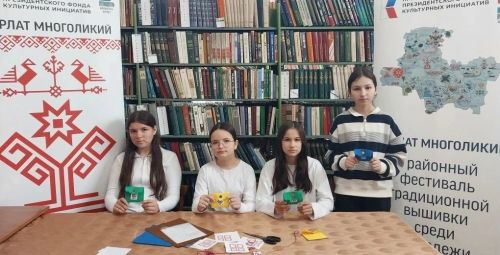 Вышивка объединяет: в Нурлатском районе реализуется  проект «Нурлат многоликий»