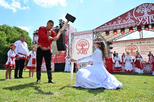 Çарăмсанпа Элкел районӗсенче Уяв иртрӗ