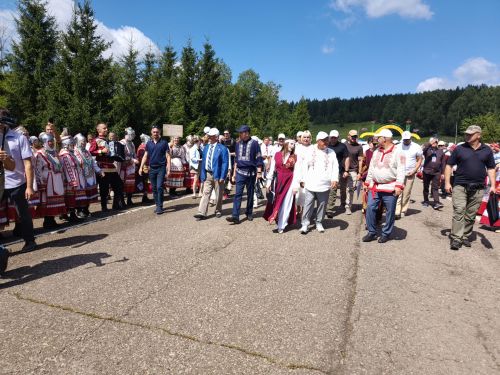 Çарăмсанпа Элкел районӗсенче Уяв иртрӗ