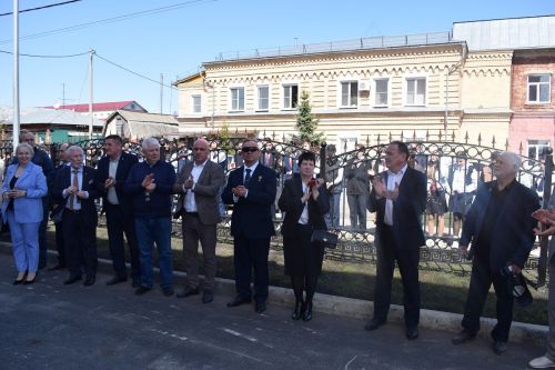 Пăва хулинче И.Я. Яковлевăн палăкӗ уçăлчӗ