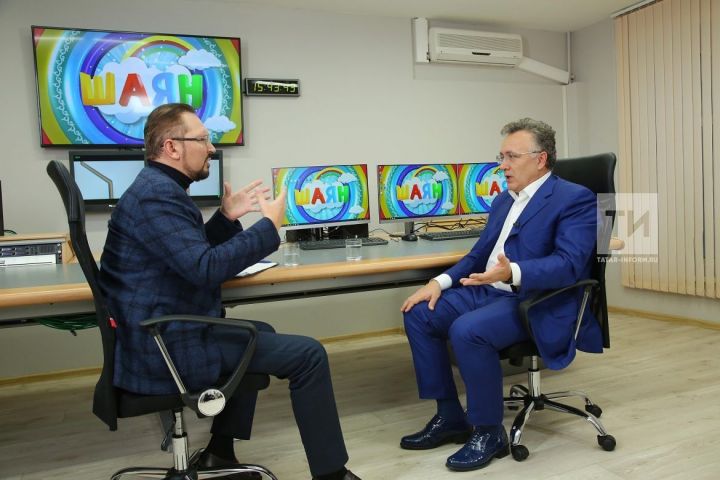 Ильшат Аминов рассказал Андрею Кузьмину о новом медиацентре и «Шаян ТВ»
