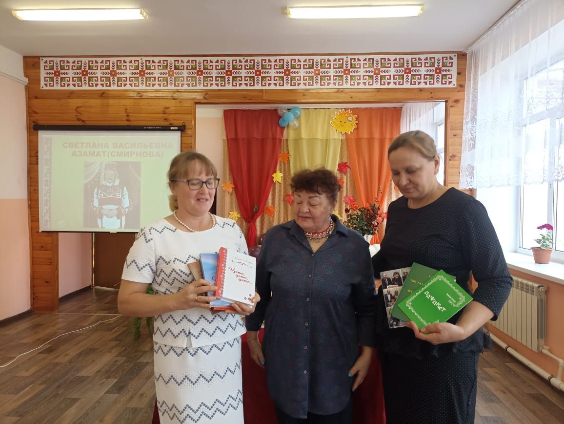 Пăва районӗнчи Чăваш Киштек шкулӗнче Светлана Асаматпа тӗлпулу иртнӗ