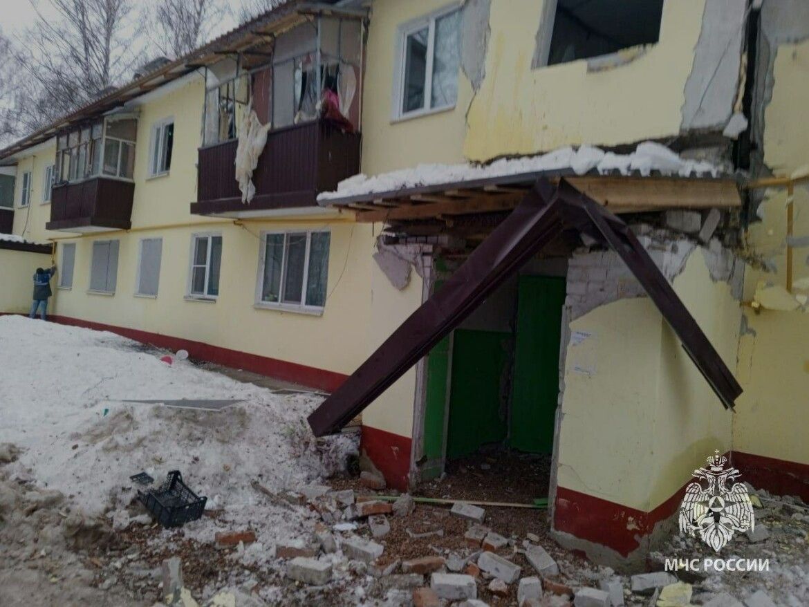 Паян ирхине Хусан çывăхӗнчи Осиново поселокӗнче газ сирпӗннӗ