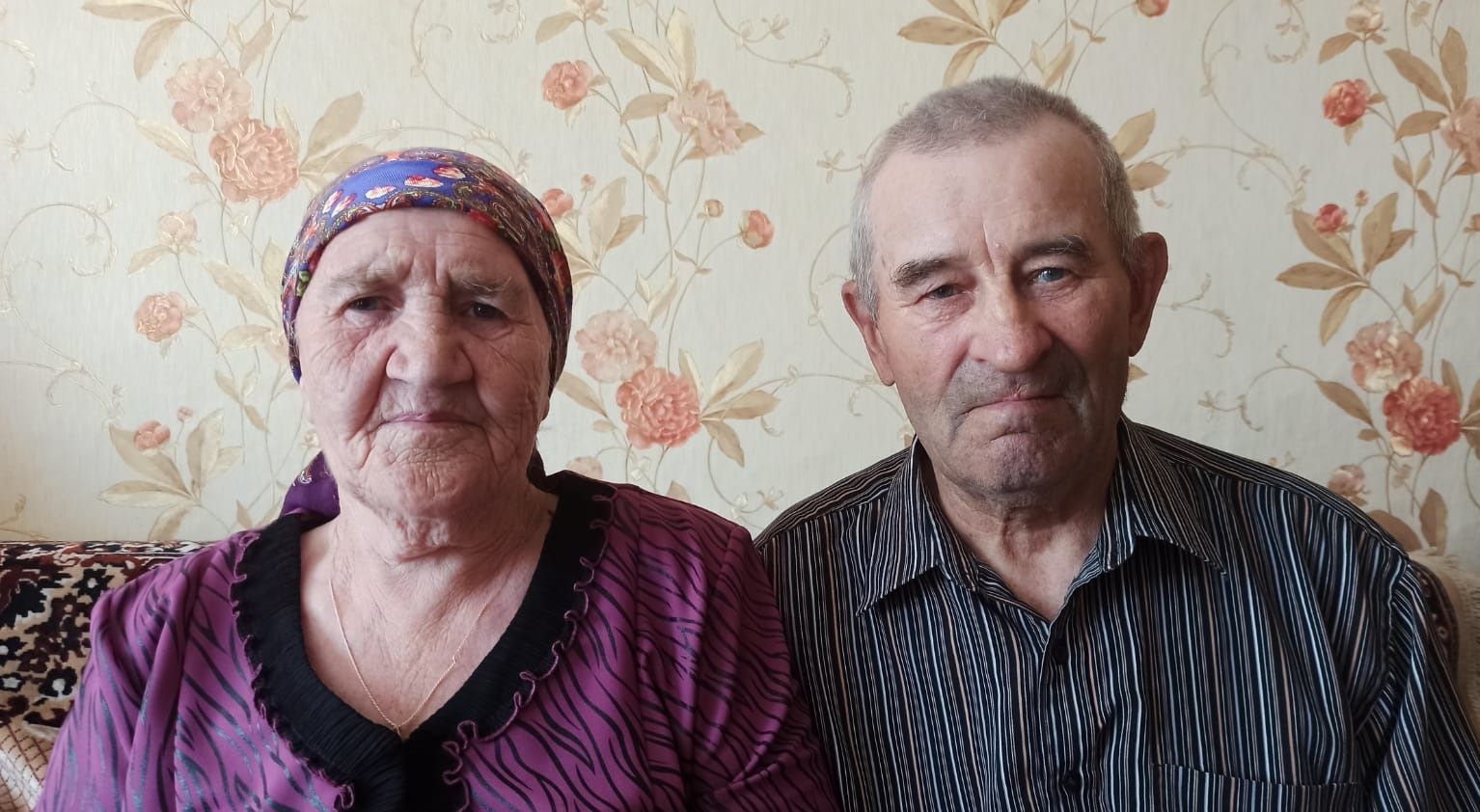 Лидия Ильиничнăпа Пётр Иванович СОРОКИНСЕНЕ çемье уявӗпе!
