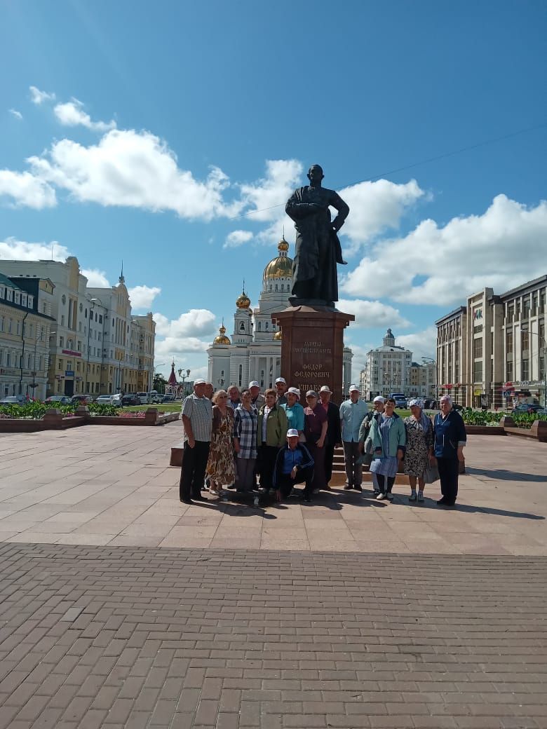 Çӗпрел районӗнчи ветерансем Мордовине çитсе килнӗ