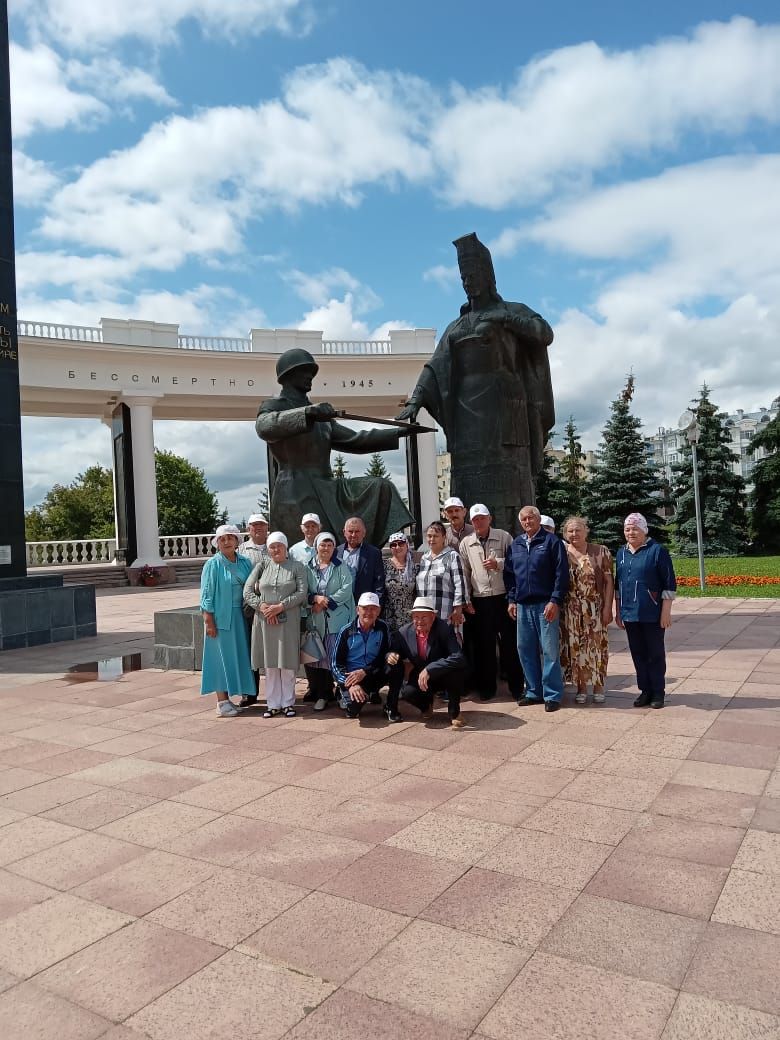 Çӗпрел районӗнчи ветерансем Мордовине çитсе килнӗ