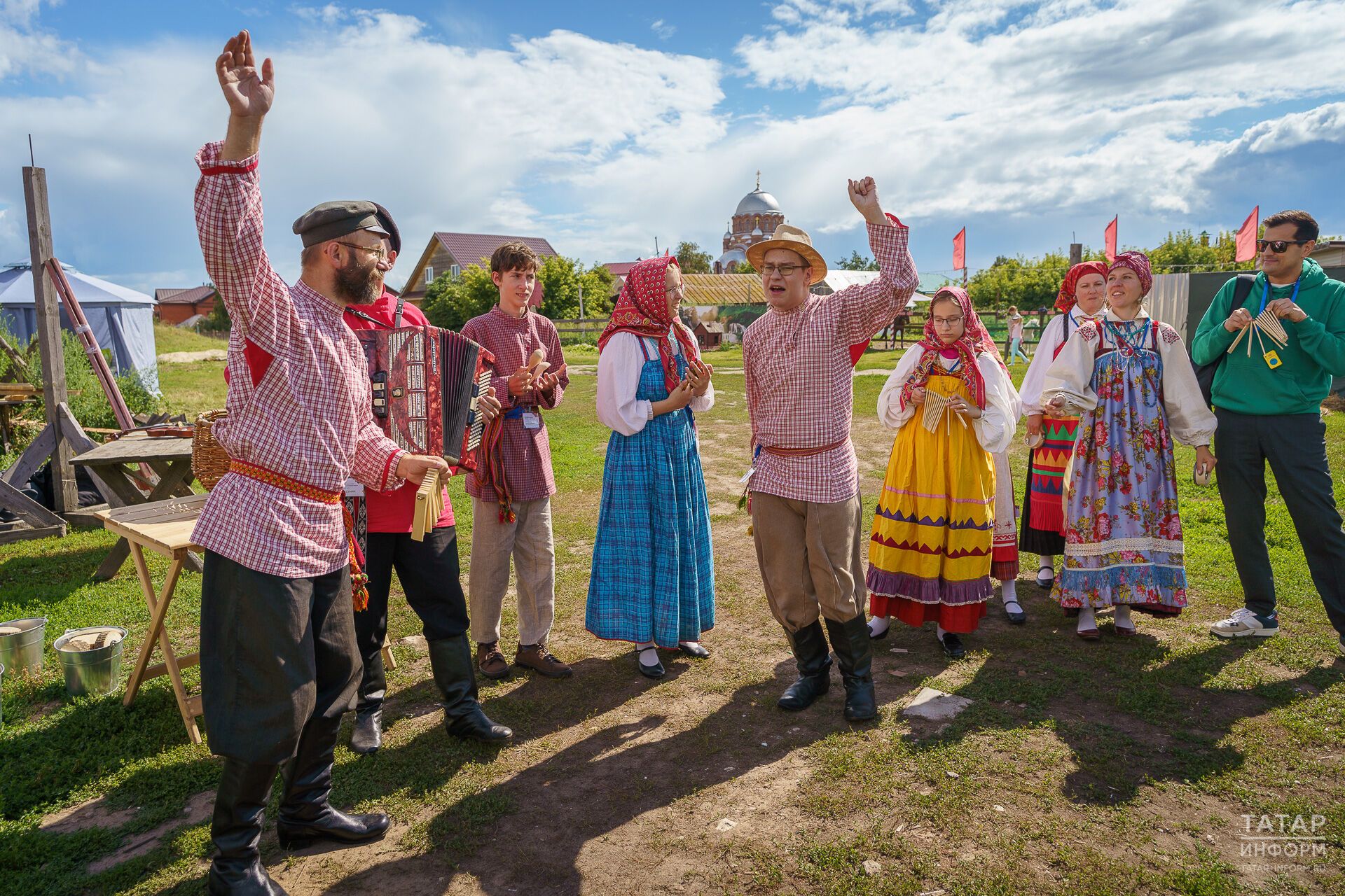 Свияжскра «Раççейӗн кăмăл-сипет пӗрлӗхӗ – тӗнчене чӗнсе калани» фестиваль уçăлчӗ