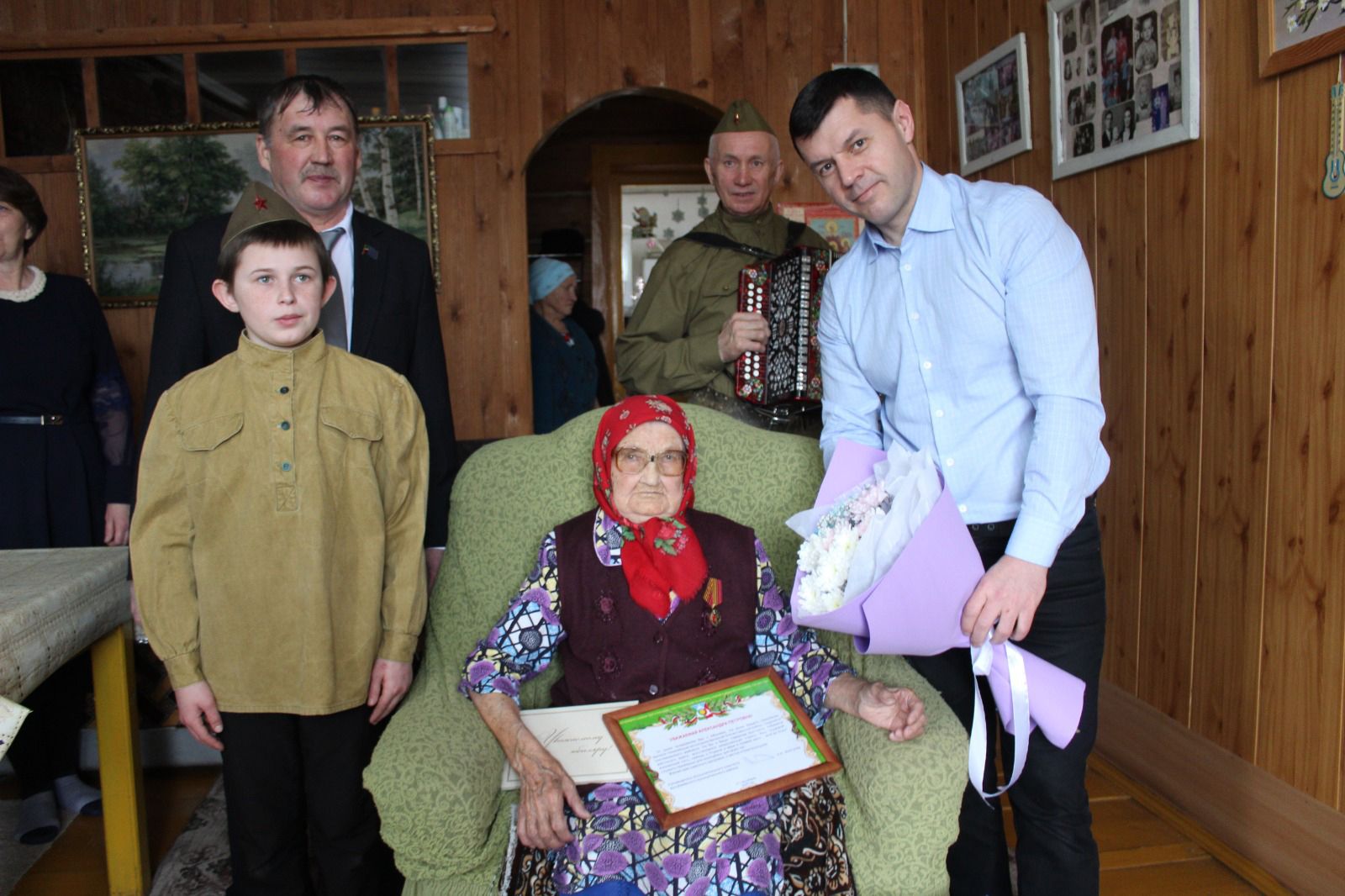 Тыл ветеранӗ  100 çул тултарчӗ