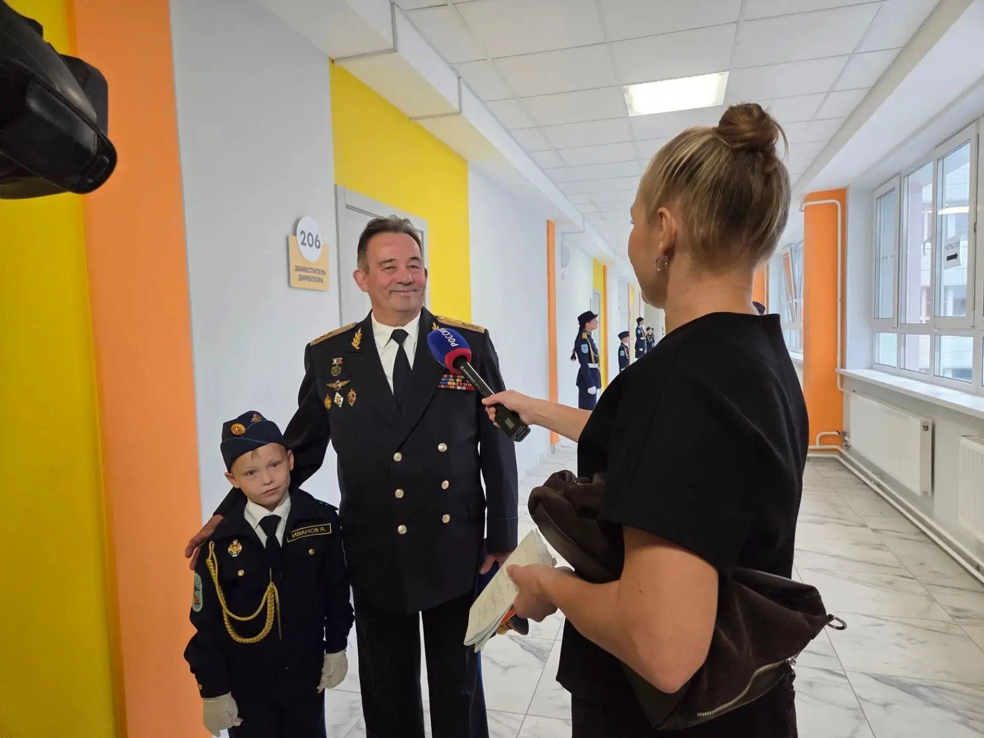 Раççей Геройӗсем Чăваш Енре шкул ачисем валли Паттăрлăх урокӗ ирттернӗ