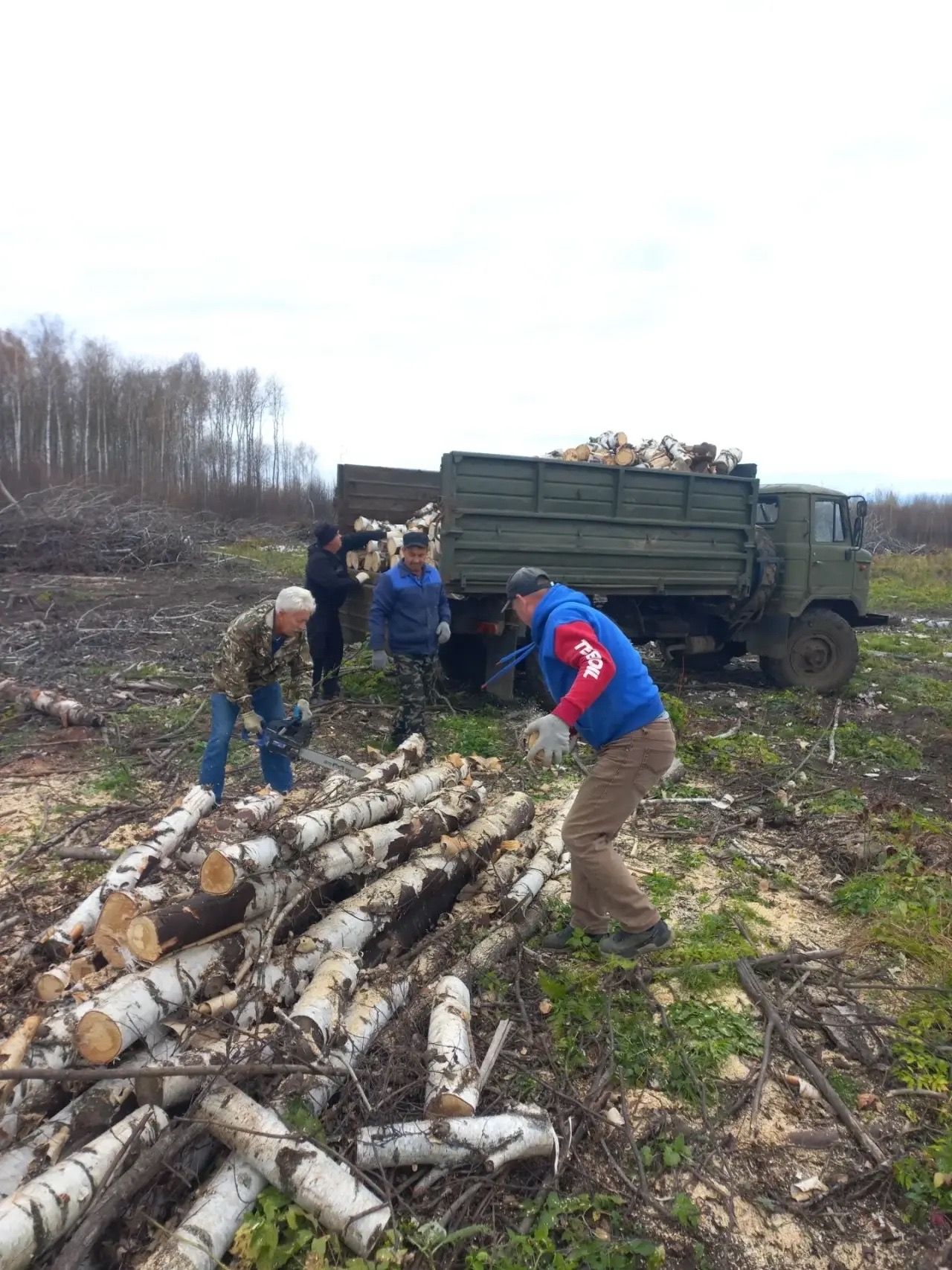 Васильевка волонтерӗсем текех шăнмӗç