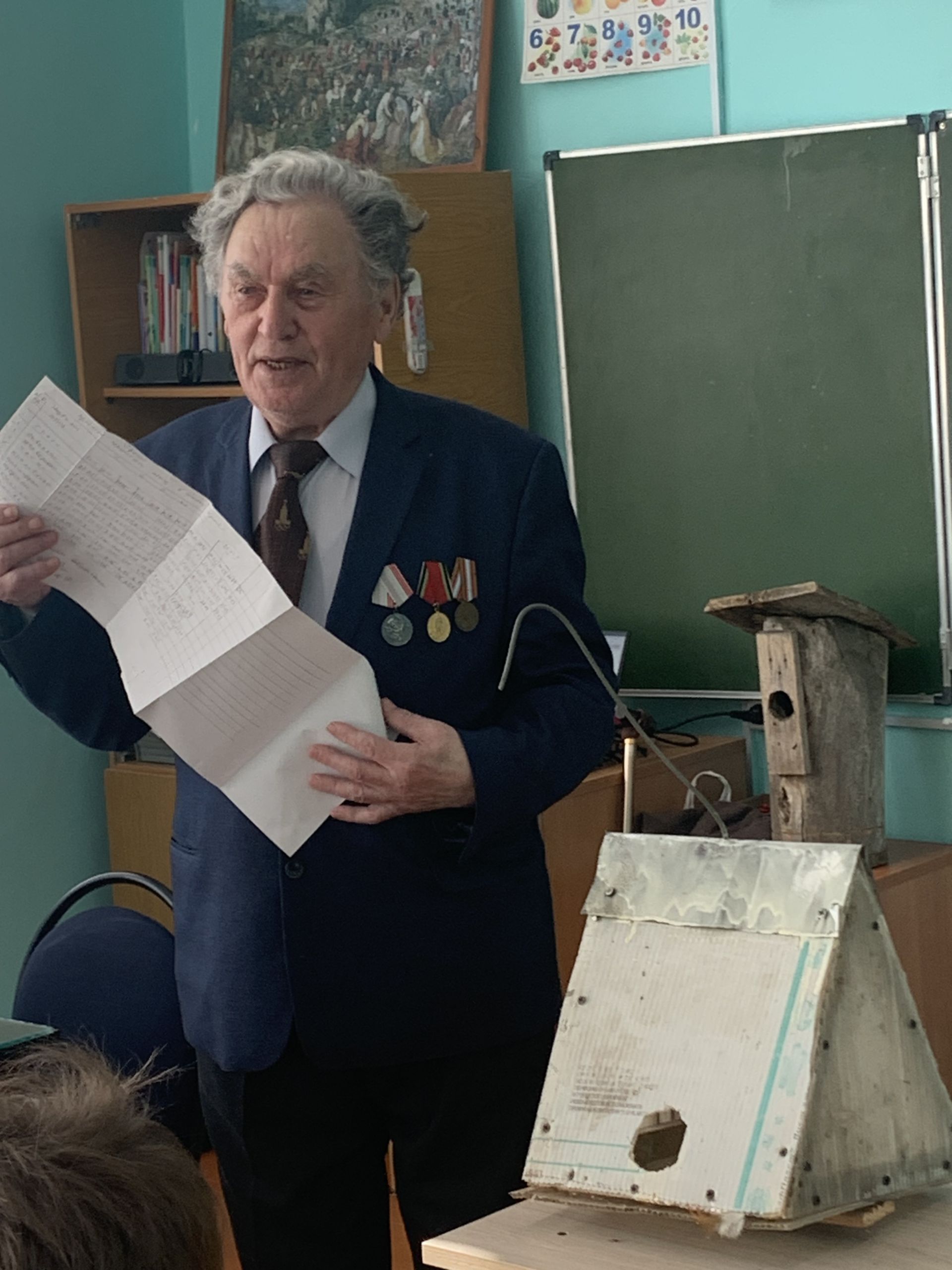 Вӗçен кайăксене темиçе çул сăнакан Лайăш чăвашӗ шкул ачисемпе тӗл пулчӗ