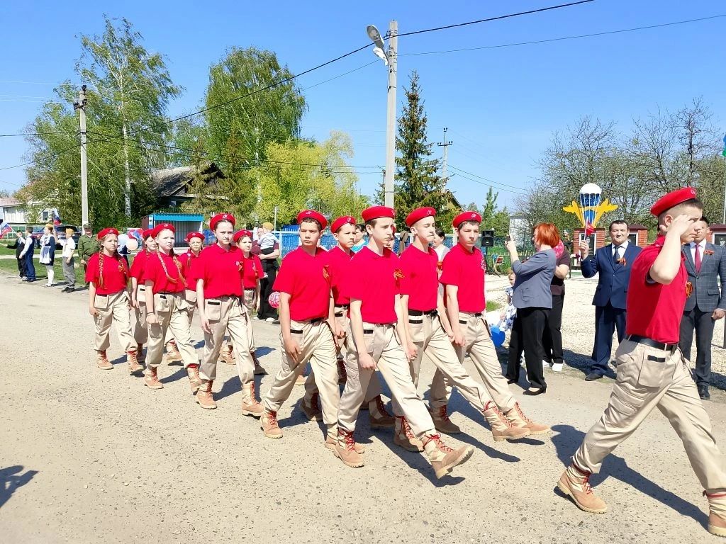 В селе Новое Ильмово состоялся митинг,  посвящённый 81 годовщине Великой Победы
