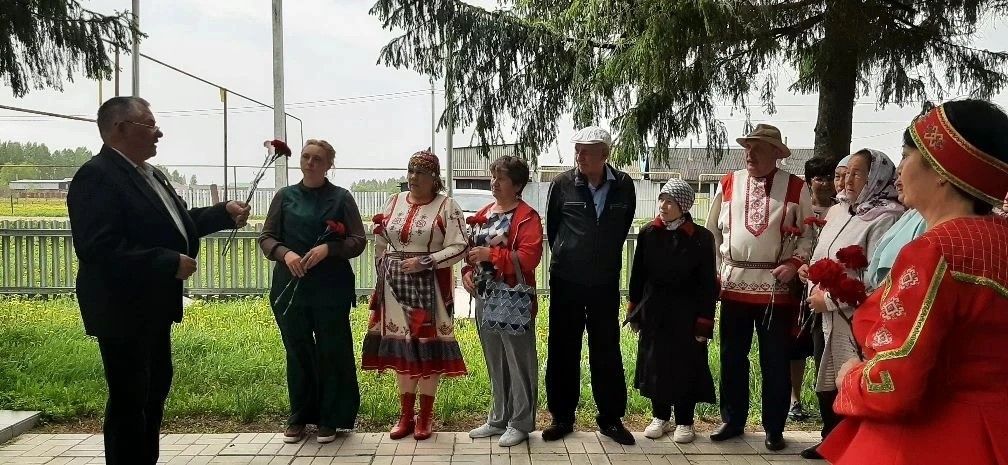 Аксу районӗнчи Беловкăра Николай Шелепи çуралнăранпа 145 çул çитнине паллă турӗç
