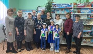 Теччӗ районӗнчи Çармăс библиотекинче патриотлăх сехечӗ ирттертӗмӗр