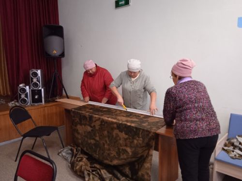 Унтакшăсем ятарлă çар операцине хутшăнакансем валли тепӗр маскировка сечӗ çыхса панă