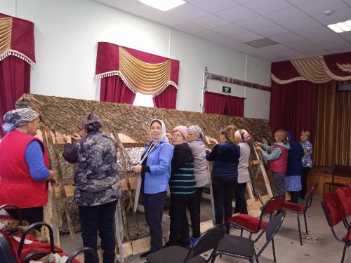 Унтакшăсем ятарлă çар операцине хутшăнакансем валли тепӗр маскировка сечӗ çыхса панă
