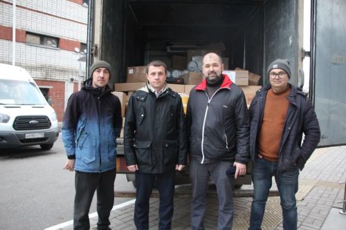 Тутарстанри Чăваш наципе культура автономийӗ ятарлă çар операцине хутшăнакансем валли гуманитари пулăшăвӗ ăсатнă