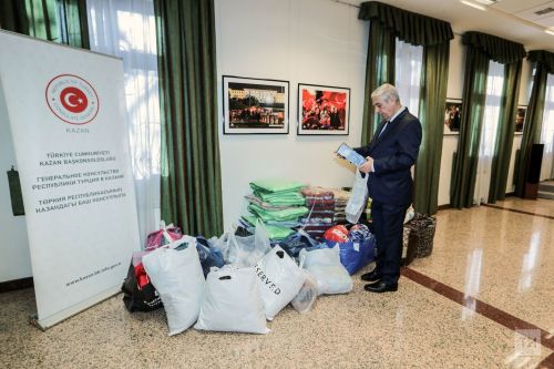 Тутарстансем Турцири инкекре хур тӳснисене пулăшаççӗ