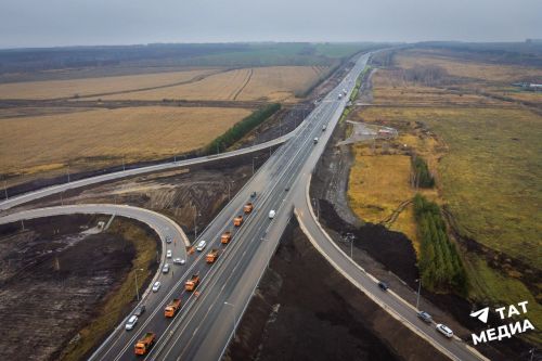 2024 çулта М-7 трассăн Тутарстанри пайӗ пӗтӗм тăршшӗпе тăватă полосаллă пулса тăрӗ