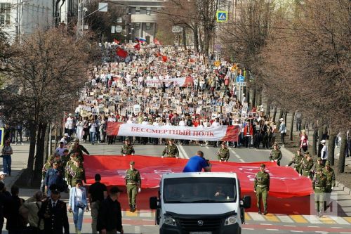 Хăрушсăрлăх мелӗсене пăхăнса «Вилӗмсӗр полк» акцие кăçал урăхларах ирттереççӗ