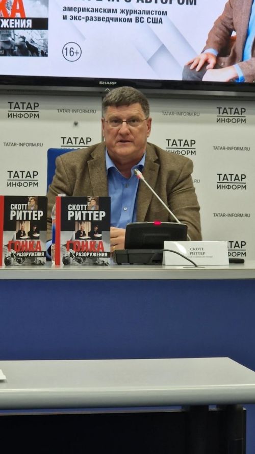Скотт РИТТЕР:  «АМЕРИКĂНА ВĂЙЛĂ РАÇÇЕЙ КИРЛӖ МАР»