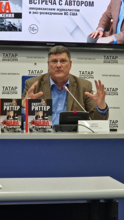 Скотт РИТТЕР:  «АМЕРИКĂНА ВĂЙЛĂ РАÇÇЕЙ КИРЛӖ МАР»