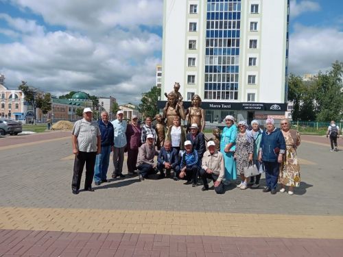 Çӗпрел районӗнчи ветерансем Мордовине çитсе килнӗ