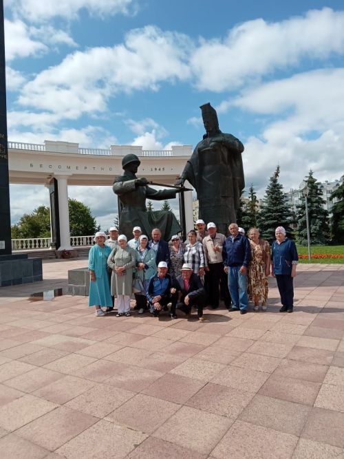 Çӗпрел районӗнчи ветерансем Мордовине çитсе килнӗ