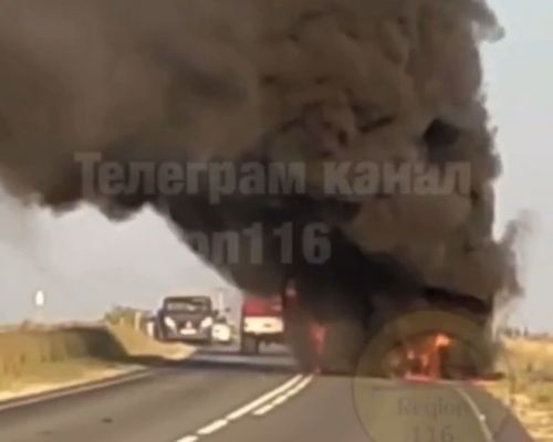 Чăваш Паснапуçӗ патӗнче автоцистерна çуннă