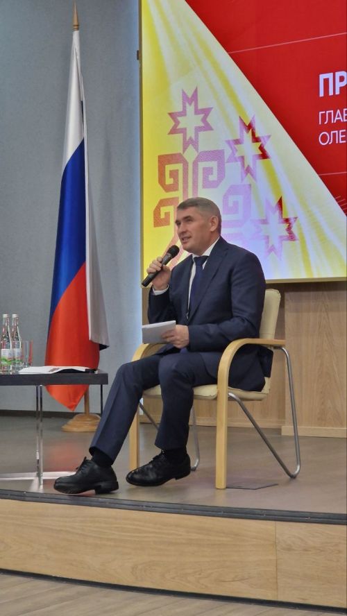 Чăваш Республикин Пуçлăхӗн Олег Николаевăн пресс-конференцине ытти регион журналисчӗсем те хутшăнчӗç