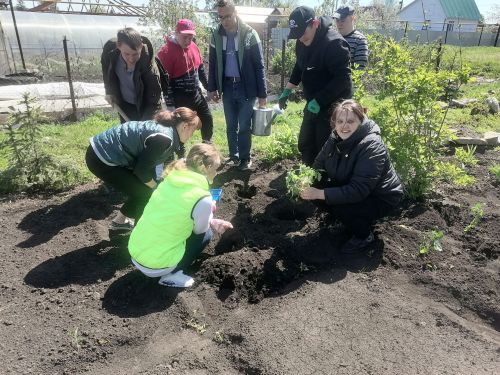 «Пӗр тан майсен çуртӗнче» ачасене пахча çимӗç лартса ӳстерме вӗрентетпӗр