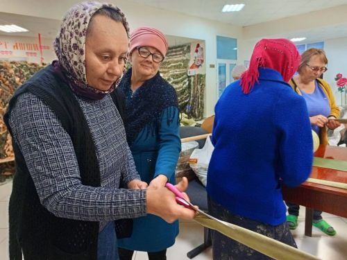 Çӗнӗ Упи ялӗнчи Культура çуртӗнче волонтерсен ӗçӗ пӗр кунлăха та чарăнмасть