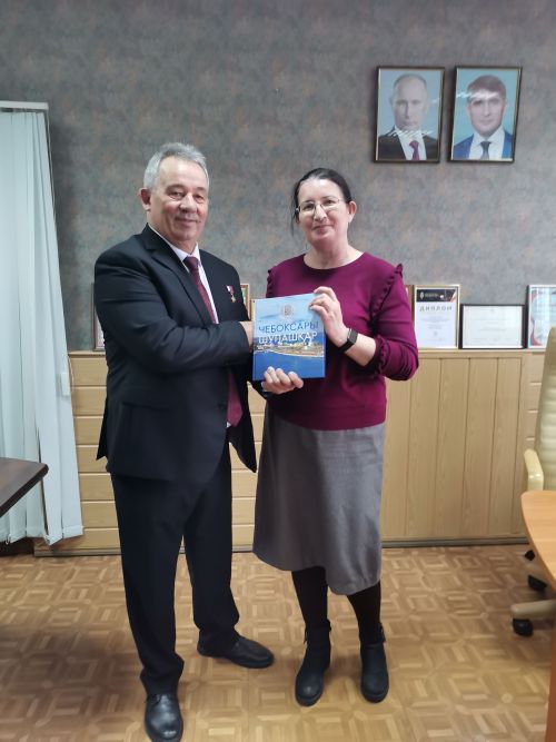 Шупашкарта Раççей Геройӗпе   Николай Гавриловпа тӗлпулу иртрӗ
