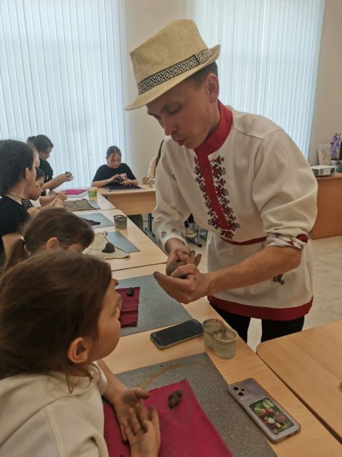 Чăваш чӗлхи уявӗнче иртнӗ мастер-класс