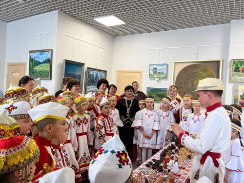 Чăваш чӗлхи уявӗнче иртнӗ мастер-класс