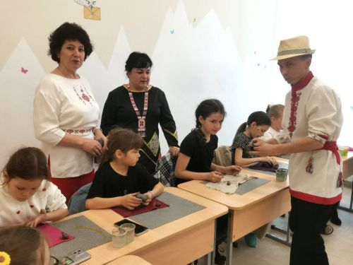 Чăваш чӗлхи уявӗнче иртнӗ мастер-класс