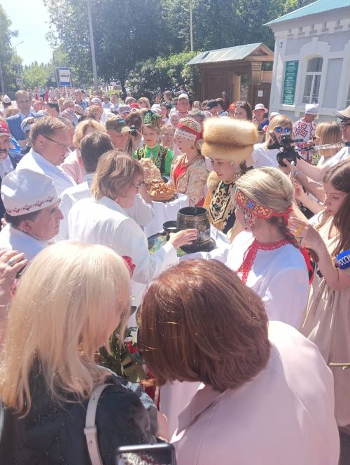 Пушкӑртстанра Константин Ивановӑн юбилейне паллӑ турӗҫ