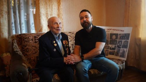 Чăваш хӗрарăмӗсен союзӗ ветерана саламларӗ